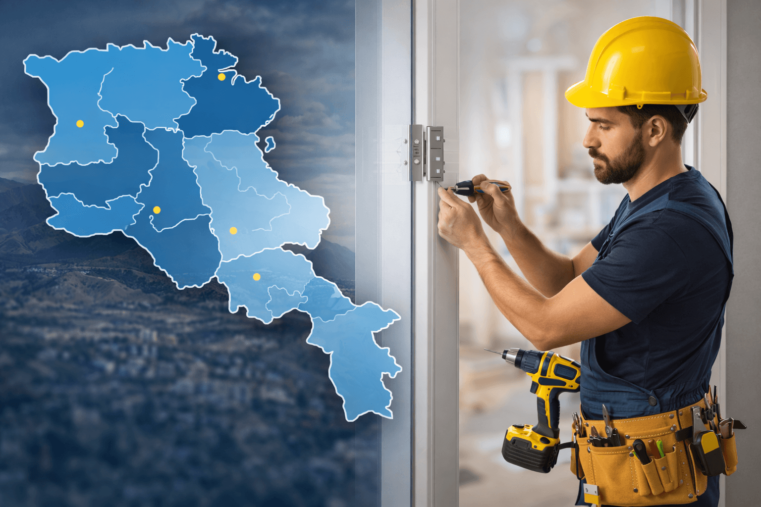 Աշխատում ենք ամբողջ Հայաստանում